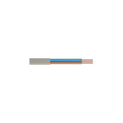 Câbles d'alimentation Rs Pro 2x1,5 mm², 5m Gris ( Prix pour sachet de 5 Mètres )