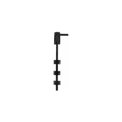 Rs Pro - Verrou de porte en Acier , Finition Revêtement poudré noir ( Prix pour 1 )