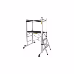 Hauteur de plateforme = 880mm Charge maximum = 150kg Matériau = Aluminium Poids = 14kg