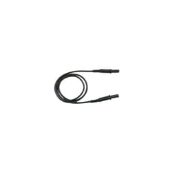 Cordons de test RS PRO, Noir, 10A, 1000V, long. 1m ( Prix pour 1 )
