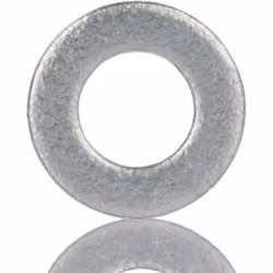 Pour taille de vis/boulon = M10 Type de rondelle = Plein Diamètre intérieur = 10.4mm Diamètre extérieur = 20mm Matériau = Aci ...