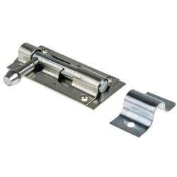 Rs Pro - Verrou de porte en Acier, Cadenassable, Finition Zingué, 85mm ( Prix pour Paquet de 10 )