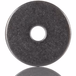 Pour taille de vis/boulon = M6 Type de rondelle = Larges Diamètre intérieur = 6mm Diamètre extérieur = 25mm Matériau = Acier  ...