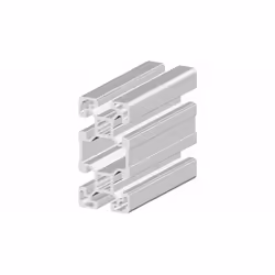 Profilé = 40 x 80 mm Type d'élément structurel = Profilé Longueur = 2m Taille de rainure = 10mm Nombre de rainures = 6 Matéri ...
