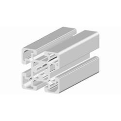 Rs Pro - Profilé Aluminium, Anodisé 50 x 50 mm x 2m ( Prix pour 1 )