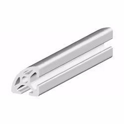 Profilé = 20 x 20 mm Type d'élément structurel = Profilé Longueur = 1m Taille de rainure = 5mm Nombre de rainures = 2 Matéria ...