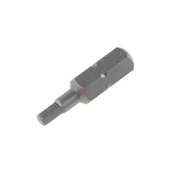 Embout de vissage Rs Pro Hexagonal de 10 pièces , 4 mm, l. 25 mm, Acier chrome molybdène ( Prix pour Paquet de 10 )