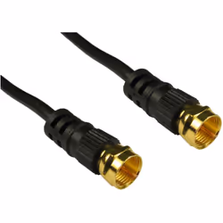 Connecteur 1 = Type F Connecteur 2 = Type F Connecteur 1 - Genre = Mâle Connecteur 2 - Genre = Mâle Connecteur 1 - Orientatio ...