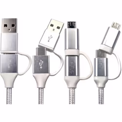 Longueur = 1m Connecteur 1 = USB A, USB C Type de câble USB = Câble USB Version d'USB = USB 2.0 Connecteur 1 - Genre = Mâle C ...
