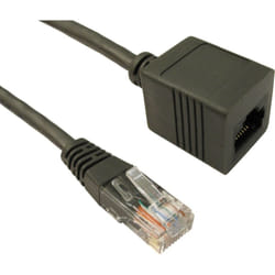 Câble Ethernet catégorie 5e UTP RS PRO, Gris, 5m PVC Avec connecteur Droit ( Prix pour 1 )