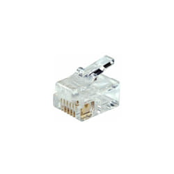 Rs Pro - Connecteur RJ12 Mâle, Blindé, ports Droit ( Prix pour Paquet de 10 )