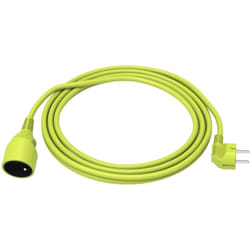 Rallonge électrique RS PRO 15m, 1 prise prises FR 2P+T, 250V 16A, IP20 ( Prix pour 1 )