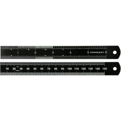 Rs Pro - Règle 150mm Impérial, Métrique, en Acier ( Prix pour 1 )
