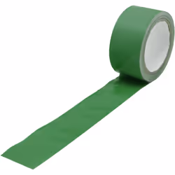 Type de ruban = Ruban de marquage Matériau du support = PVC Largeur = 50mm Longueur = 33m Epaisseur = 0.15mm
