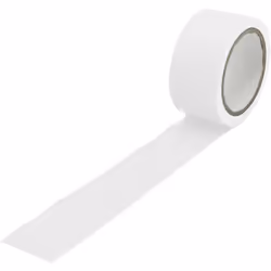 Type de ruban = Ruban de marquage Matériau du support = PVC Largeur = 50mm Longueur = 33m Epaisseur = 0.15mm