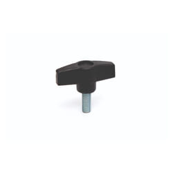 Rs Pro - Bouton de serrage M6 x 15 x 15mm Thermoplastique ( Prix pour Paquet de 10 )