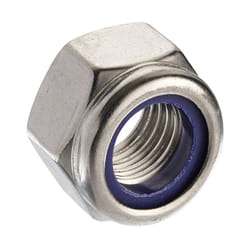 Écrou hexagonal M6 RS PRO, en Acier inoxydable A2/304 ( Prix pour Sachet de 100 )