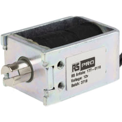 Rs Pro - Electroaimant linéaire 12 v 37 x 20,3 x 26 mm ( Prix pour 1 )