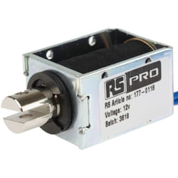 Rs Pro - Electroaimant linéaire 12 v 40 x 24 x 29 mm ( Prix pour 1 )