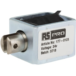 Electroaimant linéaire Rs Pro 24 v 35,5 x 25,4 x 31,8 mm ( Prix pour 1 )