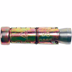 Taille de filetage = M10 Longueur = 60mm Diamètre de trous de fixation = 12mm Matériau = BZP Le goujon dancrage est un shield ...