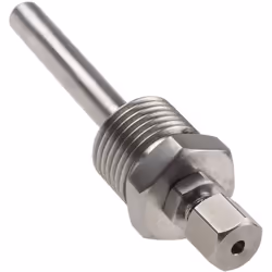 Type d'accessoire = Puits thermométrique Pour être utilisé avec = Sonde temperature Application = Connecteur 1/2 BSP Taille d ...