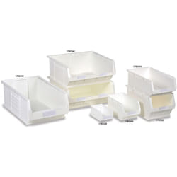 Rs Pro - Bac à bec Blanc Sans couvercle 12.8L, 182mm x 350mm x 205mm ( Prix pour Paquet de 10 )