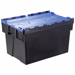 Type de couvercle = Double rabat Hauteur = 600mm Largeur = 400mm Profondeur = 310mm Capacité de volume = 56L Couleur = Bleu V ...