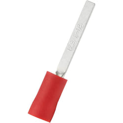 Cosse à sertir type languette, 2.2mm x 0.75mm, Rouge 16AWG 1.5mm² 22AWG 0.5mm²