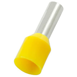 Rs Pro - Embout à sertir 6mm², Jaune, longueur 18mm