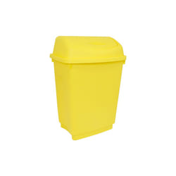 Rs Pro - Poubelle Jaune en Plastique, 50L ( Prix pour 1 )