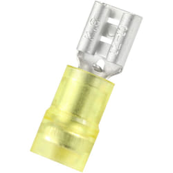 Rs Pro - Cosse faston 12 10 mm2, 4 6 mm2, Isolé, Jaune