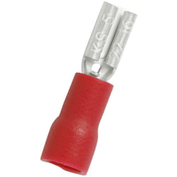 Rs Pro - Cosse faston 0,5 1,5 mm2, 22 16 awg, Isolé, Rouge