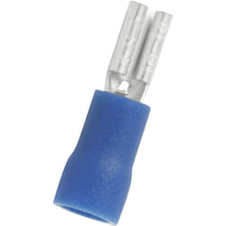 Rs Pro - Cosse faston 1.5 2.5 mm², 16 14 awg, Isolé, Bleu