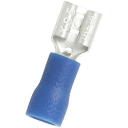 Rs Pro - Cosse faston 1.5 2.5 mm², 16 14 awg, Isolé, Bleu
