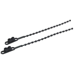Rs Pro - Serre-câble Noir en pe, 150mm x 3,6 mm ( Prix pour Sachet de 100 )