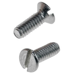 Vis à métaux Rs Pro M1.6 à tête Fraisée fendue en Acier Inoxydable, 6mm ( Prix pour Sachet de 100 )