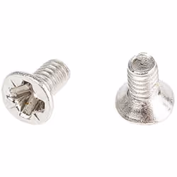 Forme de tête = Fraisée Type d'entrainement = Pozidriv Standard DIN = DIN 965 Longueur métrique = 6mm Taille de filetage métr ...
