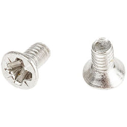 Vis à métaux Rs Pro M2.5 à tête Fraisée Pozidriv en Acier Inoxydable, 8mm ( Prix pour Sachet de 100 )