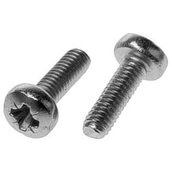 Vis à métaux Rs Pro M2 à tête Cylindrique Pozidriv en Acier Inoxydable, 3mm ( Prix pour Sachet de 100 )