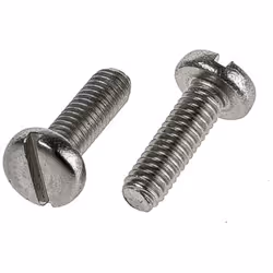 Forme de tête = Cylindrique Type d'entrainement = Plat Standard DIN = DIN 85 Longueur métrique = 5mm Taille de filetage métri ...