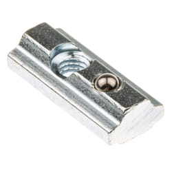 Rs Pro - Ecrou à rainure en t profilé 20 mm, l. 18mm, rainure 5mm ( Prix pour Sachet de 10 )