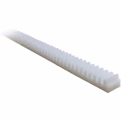 Module = 2.0 Longueur hors-tout = 250mm Hauteur centrale du pas = 9mm Largeur de face = 15.4mm