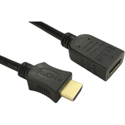 Rs Pro - Câble hdmi 500mm, hdmi vers hdmi, hdmi Mâle hdmi Femelle ( Prix pour 1 )