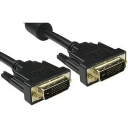 Rs Pro - Câble dvi 1m dvi-d à liaison double vers dvi-d Mâle vers Mâle ( Prix pour 1 )