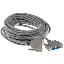 Rs Pro - Câble réseau, Mâle 25 contacts vers Femelle 25 contacts, longueur 10m, 25 voies ( Prix pour 1 )