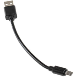 Câble USB RS PRO, Micro USB B mâle vers USB-A mâle, Noir, 150mm ( Prix pour 1 )
