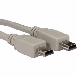 Connecteur A = Mini USB A Genre du connecteur A = Mâle Connecteur B = Mini USB B Genre du connecteur B = Mâle Longueur = 2m V ...