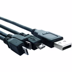 Connecteur A = USB A Genre du connecteur A = Mâle Connecteur B = Micro USB B Genre du connecteur B = Mâle Longueur = 800mm Ve ...