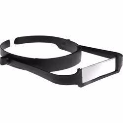 Zoom avant sur de petits composants ou détails avec cette loupe de bandeau de RS Pro. C'est un bon choix pour le travail de p ...